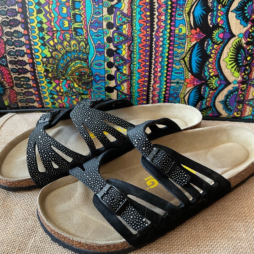 Viking, Birk Style, black/silver sz 40 like new